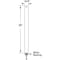 Prime-Line 9/16 in. x 35 in. Spiral Tilt Balance, Red Tip (Single Pack) FH 3520 - alternate 3